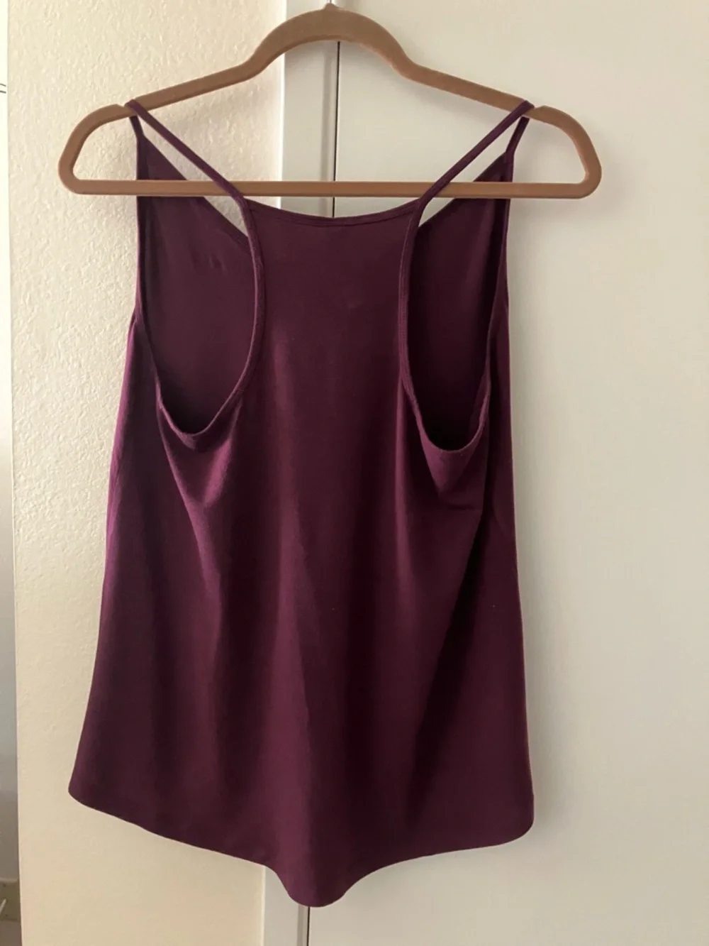 Athleta Double-Strap V-Neck Cami in Deep Plum - Picture 2 of 3